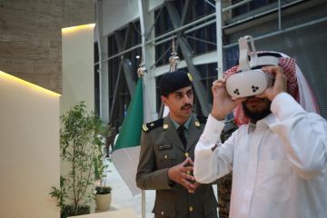 وكالة شؤون الأفواج الأمنية تشارك في معرض الصقور والصيد السعودي الدولي 2025