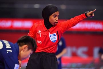 إنجاز تاريخي جديد لكرة الصالات السعودية .. ريم البيشي أول حكمة سعودية تشارك في بطولة كأس العالم إنجاز تاريخي جديد لكرة الصالات السعودية .. ريم البيشي أول حكمة سعودية تشارك في بطولة كأس العالم