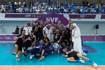 على حساب الأهلي.. الهلال بطلا لكأس الاتحاد السعودي للكرة الطائرة على حساب الأهلي.. الهلال بطلا لكأس الاتحاد السعودي للكرة الطائرة