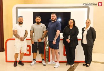 مستشفى الدكتور سليمان الحبيب بالتخصصي يجري الفحوصات الطبية للملاكمين المشاركين بنزالات موسم الرياض مستشفى الدكتور سليمان الحبيب بالتخصصي يجري الفحوصات الطبية للملاكمين المشاركين بنزالات موسم الرياض