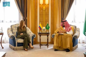 وزير الاقتصاد ووزيرة التجارة الكولومبية يناقشان فرص التعاون بين البلدين وزير الاقتصاد ووزيرة التجارة الكولومبية يناقشان فرص التعاون بين البلدين