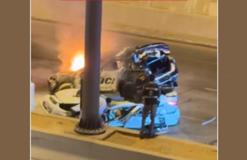 سيارة شرطة سقطت على مركبته.. مصرع مصري في حادث مأساوي بالرياض (فيديو) سيارة شرطة سقطت على مركبته.. مصرع مصري في حادث مأساوي بالرياض (فيديو)