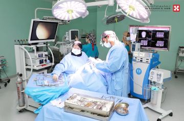 مستشفى الدكتور سليمان الحبيب بالقصيم يستأصل ورما نادرا متمددا من الجيوب الأنفية إلى قاع الجمجمة