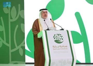 المشرف العام على مركز الملك سلمان للإغاثة يدشن مبادرة بذرة