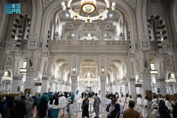 أكثر من 54 مليون قاصد للحرمين الشريفين خلال شهر ربيع الآخر 1447هـ أكثر من 54 مليون قاصد للحرمين الشريفين خلال شهر ربيع الآخر 1447هـ