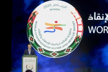 مدير الاتحاد الدولي لرياضة الإطفاء والإنقاذ أندريه كالينين: واثقون من إقامة بطولة احترافية عالية المستوى على ارض المملكة 