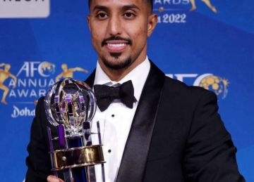 سالم الدوسري.. خطوة واحدة للتتويج بلقب أفضل لاعب آسيوي للمرة الثانية 