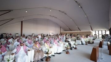 أمير منطقة حائل يرعى الحفل الختامي لكأس الاتحاد السعودي للهجن 2025