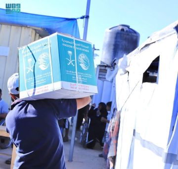 المملكة تواصل توزيع المساعدات الإنسانية المتنوعة في قطاع غزة