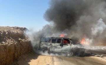 حادث مروع جنوب القويعية يودي بحياة طالبة ويصيب أربعة آخرين حادث مروع جنوب القويعية يودي بحياة طالبة ويصيب أربعة آخرين