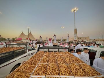 168 قناة ووسيلة إعلامية تغطي كرنفال بريدة للتمور