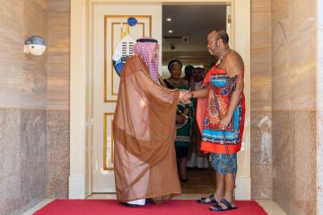 ملك مملكة إسواتيني يستقبل نائب وزير الخارجية