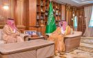 أمير جازان يستقبل الرئيس التنفيذي لتجمع جازان الصحي - sa