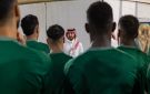 وزير الرياضة الفيصل يحضر تدريب الأخضر.. قبل موقعة العراق - sa