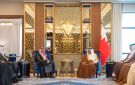 وزير الخارجية وولي العهد البحريني يستعرضان العلاقات الثنائية في المنامة - sa