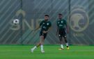 المنتخب السعودي يواصل استعداده للقاء العراق ضمن ملحق تصفيات كأس العالم - sa