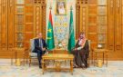 ولي العهد يلتقي رئيس موريتانيا ويستعرضان التعاون بين البلدين - sa