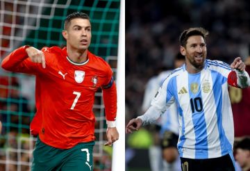 لن أكون متواضعا.. رد فعل كريستيانو رونالدو على مقارنته بميسي (فيديو)