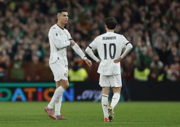 مدرب منتخب البرتغال يدافع عن رونالدو: الطرد كان قاسيا مدرب منتخب البرتغال يدافع عن رونالدو: الطرد كان قاسيا