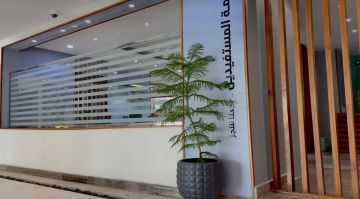 بالصور.. ممرات مبنى تعليم الطائف رواقة