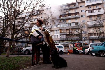 قتلى وجرحى إثر هجوم روسي كبير على كييف قتلى وجرحى إثر هجوم روسي كبير على كييف