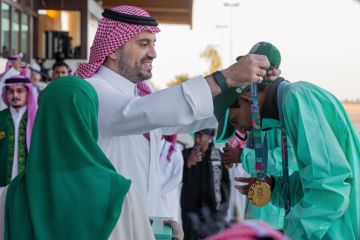 المنتخبات السعودية تقفز رابع ترتيب التضامن الإسلامي 