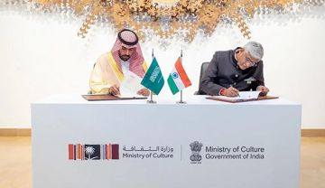 تفاهم سعودي هندي لتعزيز التعاون الثقافي