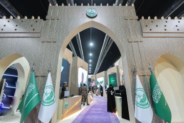 باب مكة.. هوية عمرانية تزين جناح وزارة الداخلية في مؤتمر ومعرض الحج