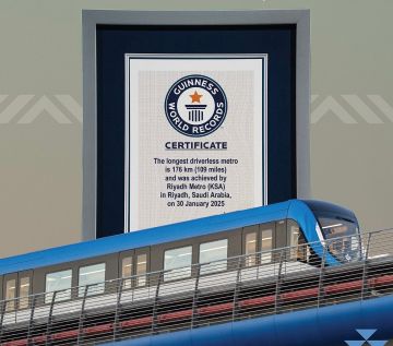 قطار الرياض يدخل غينيس كأطول شبكة ذاتية القيادة عالميا