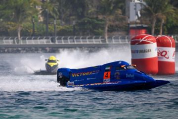 انطلاق أولى التصفيات التأهيلية للجولة الرابعة من بطولة العالم لسباقات الزوارق السريعة الفورمولا1 (F1H2O)