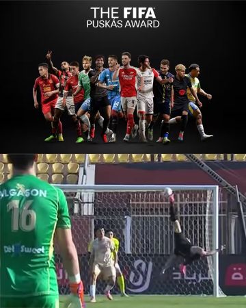 الفيفا يختار هدف عمرو ناصر في الأهلي المصري ضمن القائمة المختصرة لجائزة بوشكاش الفيفا يختار هدف عمرو ناصر في الأهلي المصري ضمن القائمة المختصرة لجائزة بوشكاش