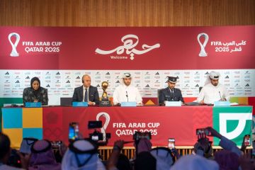 اللجنة المنظمة تستعرض آخر التحضيرات النهائية لاستضافة بطولة كأس العرب FIFA قطر 2025