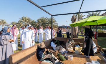 محافظ الأحساء يزور معسكر ورث ويطلع على البرامج التدريبية العملية والنظرية