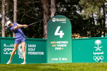 بعد أن سجلت 67 ضربة.. السويدية فولكي تتصدر اليوم الأول لبطولة أرامكو شينزن