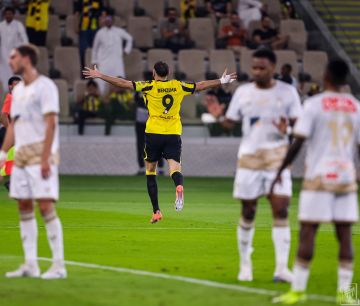 الاتحاد يحقق انتصاره الأول في الدوري بقيادة كونسيساو ضد الرياض الاتحاد يحقق انتصاره الأول في الدوري بقيادة كونسيساو ضد الرياض