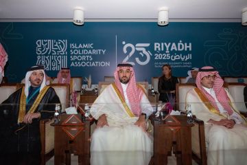 عبدالعزيز بن تركي يحضر حفل ختام دورة الألعاب الرياضية السادسة للتضامن الإسلامي الرياض 2025