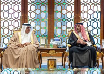 نائب وزير الخارجية يستقبل وزير خارجية البحرين لدى وصوله الرياض