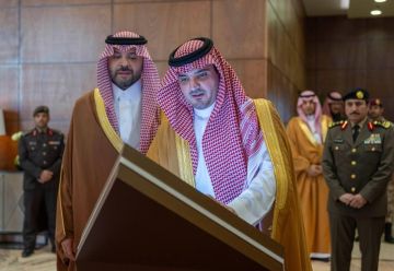 عبدالعزيز بن سعود يضع حجر الأساس لمقر قيادة القوة الخاصة للأمن البيئي في منطقة الحدود الشمالية