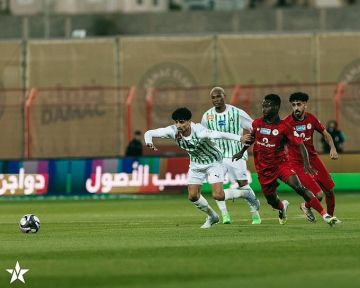 النجمة يخرج بتعادل سلبي أمام ضمك ويحصد أول نقطة