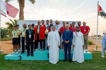 يوسف الهالي يتوج بطلا للعرب والأمير خالد بن سعود الفيصل يتصدر فئة الرواد في ختام البطولة العربية يوسف الهالي يتوج بطلا للعرب والأمير خالد بن سعود الفيصل يتصدر فئة الرواد في ختام البطولة العربية