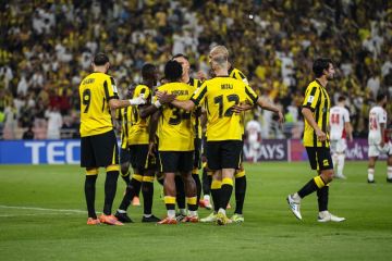 الاتحاد يمطر شباك الشارقة بثلاثية في النخبة الآسيوية