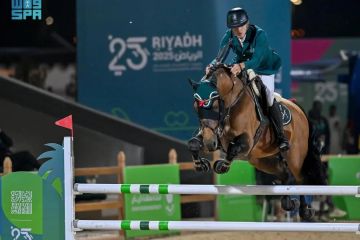دورة ألعاب التضامن الإسلامي الرياض 2025.. الفرسان السعوديون يتأهلون للجولة النهائية لفردي الحواجز دورة ألعاب التضامن الإسلامي الرياض 2025.. الفرسان السعوديون يتأهلون للجولة النهائية لفردي الحواجز
