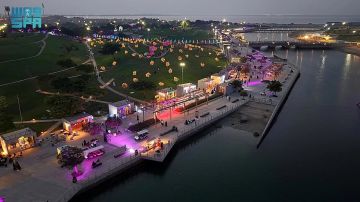 عجائب التلال تحول الجبيل الصناعية إلى وجهة شتوية ترفيهية جاذبة