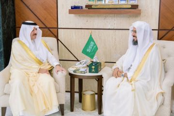 أمير الشرقية يستقبل الشيخ الغامدي بمناسبة تعيينه عضوا بالمجلس الأعلى للقضاء