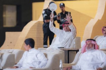 بيع صقرين بـ236 ألف ريال في الليلة الـ 18 لمزاد نادي الصقور السعودي 2025