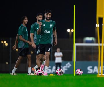 المنتخب السعودي يدشن تدريباته في معسكر جدة استعدادا للقاء ساحل العاج