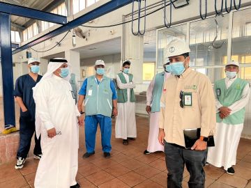 بيئة الجموم تواصل جهودها الرقابية في المرحلة الثانية لحملة مراقبة سلامة المنتجات بالمسالخ وأسواق النفع العام