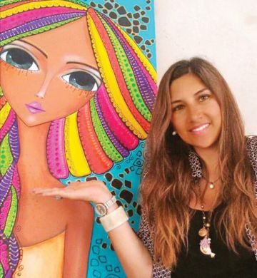 الفنانة الأرجنتينية رومي ليردا: أرسم لأنني أؤمن بما أفعله