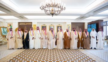 أمير القصيم يستقبل محافظ البكيرية ولجنة أهالي مركز الفويلق