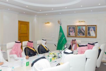 محافظ حفرالباطن يرأس اجتماع اللجنة الاشرافية لمتابعة تنفيذ المخطط الشامل محافظ حفرالباطن يرأس اجتماع اللجنة الاشرافية لمتابعة تنفيذ المخطط الشامل